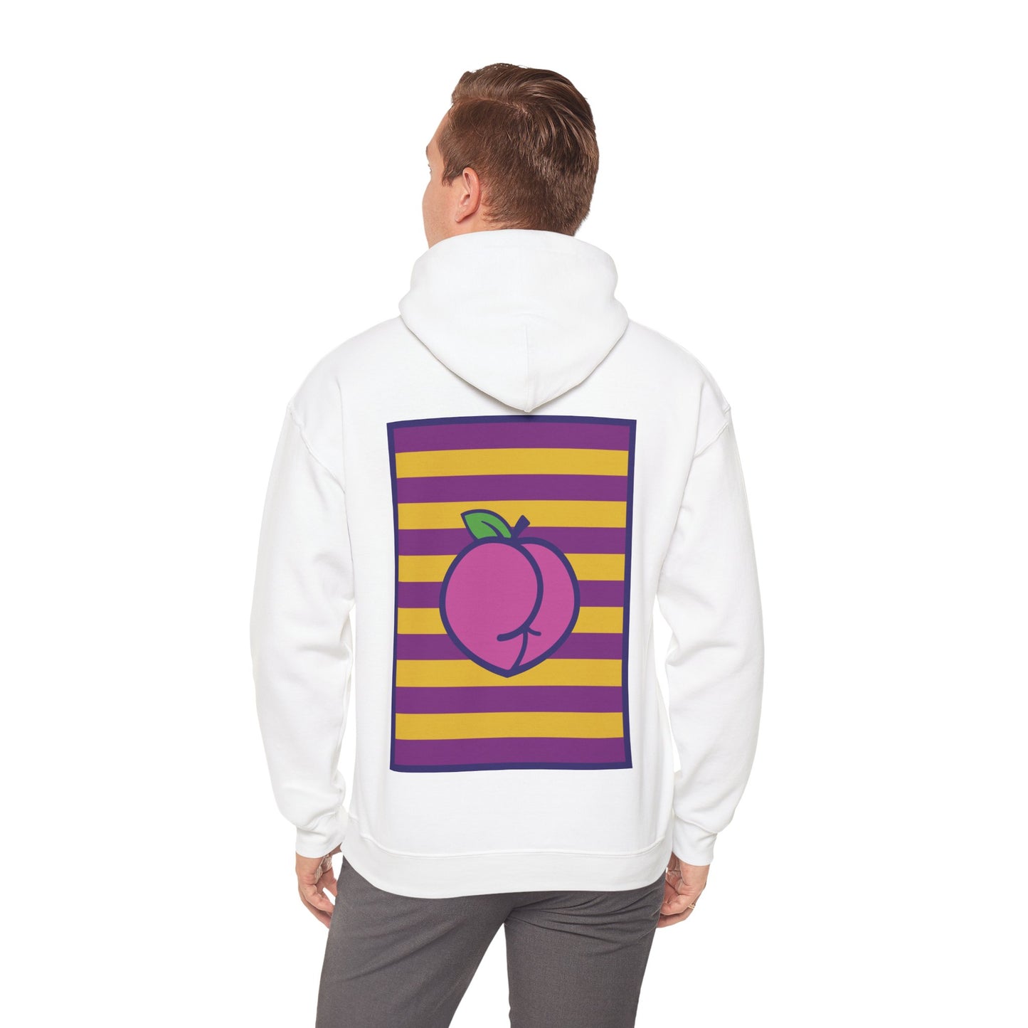 Unisex Heavy Blend™ Hooded Sweatshirt - Vessbroz - Peach Butt