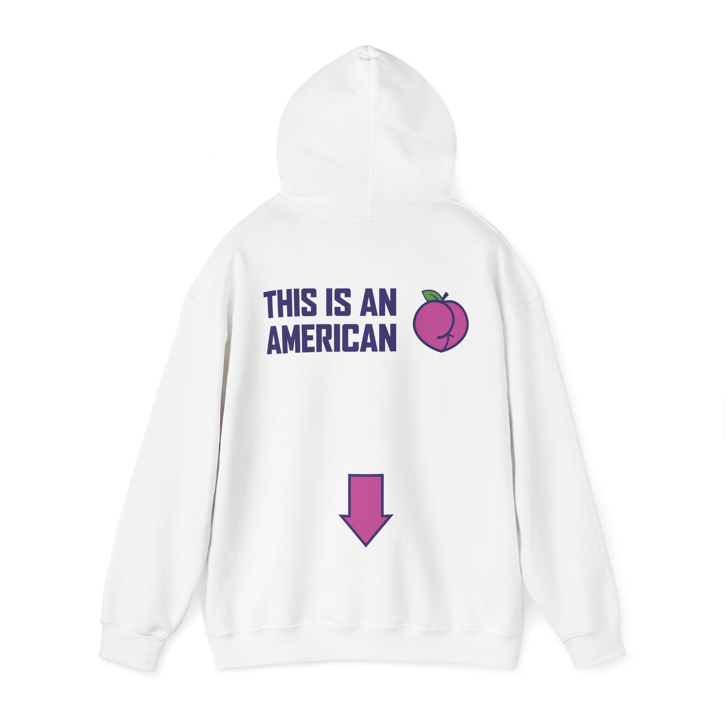 Unisex Heavy Blend™ Hooded Sweatshirt - Vessbroz - This Is An American A$$