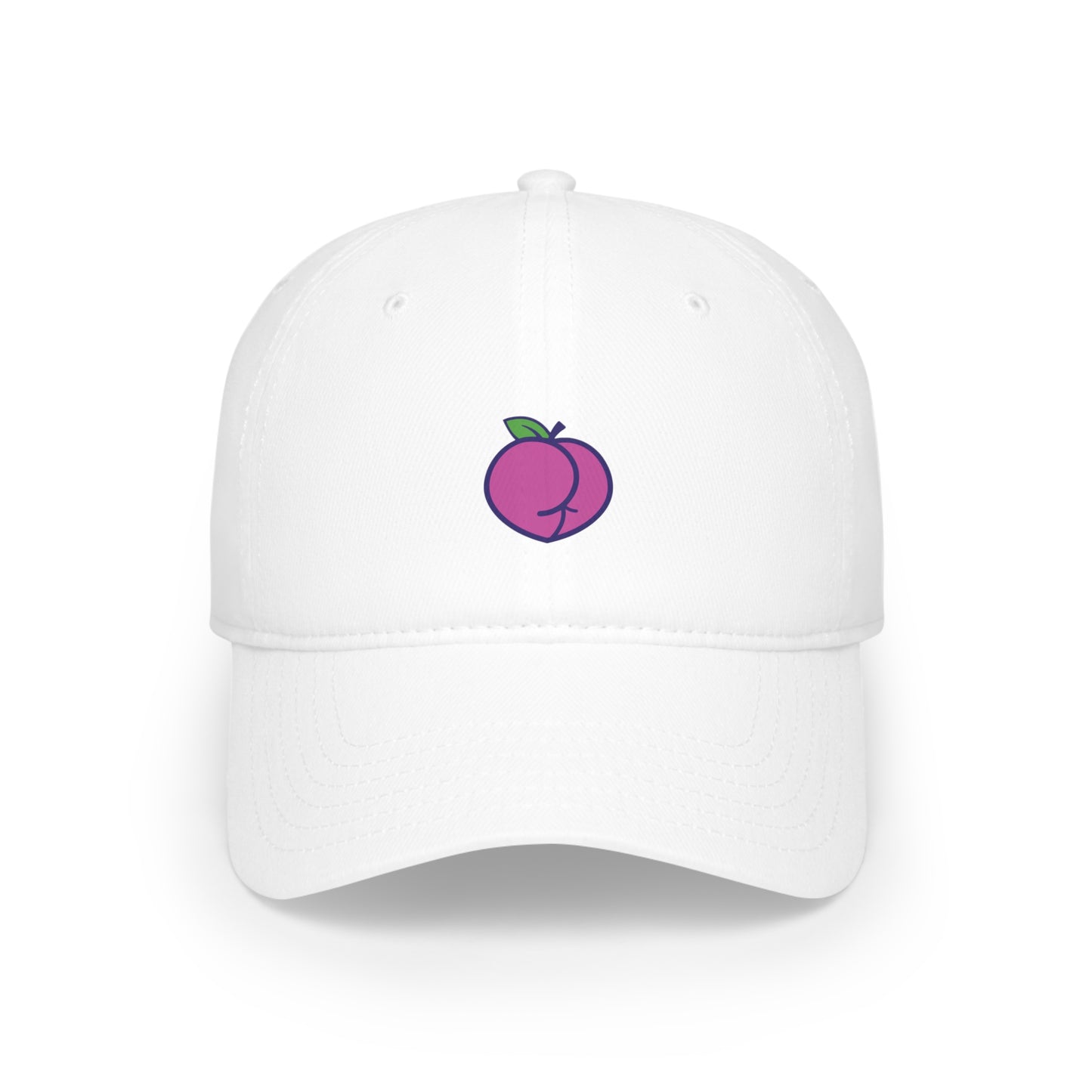 Low Profile Baseball Cap - Vessbroz - Peach Butt