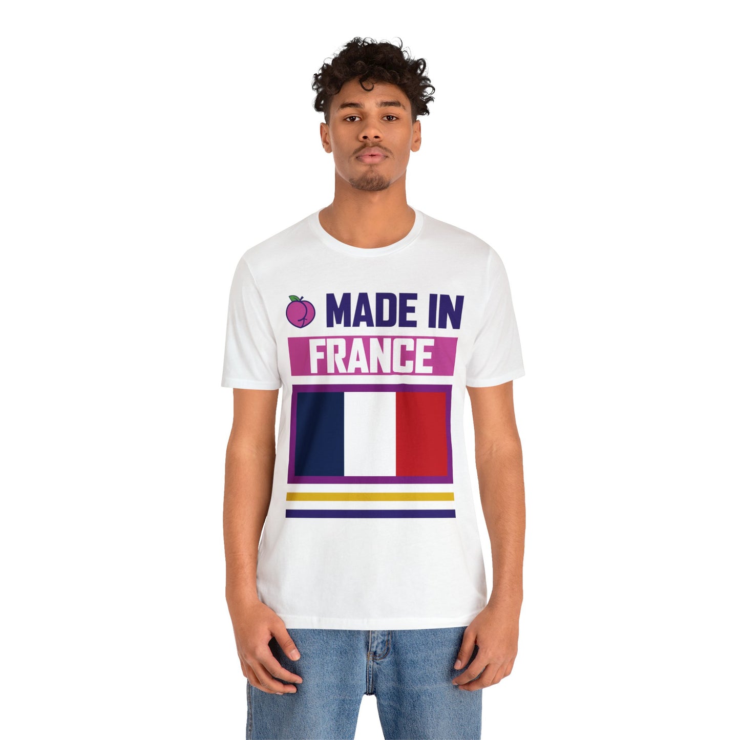 Unisex Jersey Short Sleeve Tee - Vessbroz - A$$ Made In France